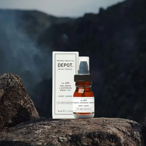 Depot No. 403 - Pre-Shave & Softening Beard Oil: Fresh Black Pepper 30ml