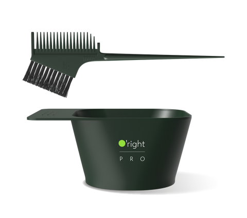 O'right PRO - Mixing Brush and Bowl Kit