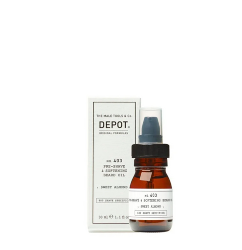 Depot No. 403 - Pre-Shave & Softening Beard Oil: Fresh Black Pepper 30ml