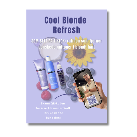 tiktok Kampanje - Cool blonde refresh