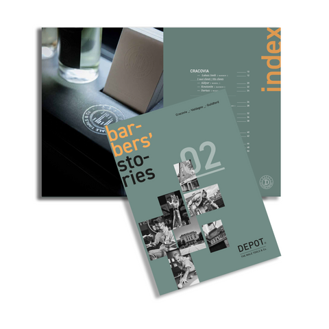 Depot - Barber's Stories Book IT/EN 24'