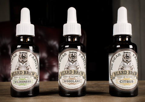 Mr Bear Family - Beard Brew skjeggolje (Wilderness)