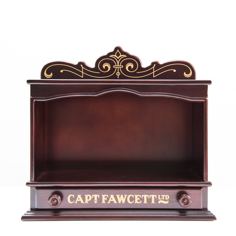 Captain Fawcett's - Wooden Display Cabinet