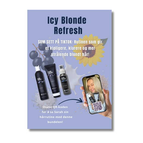 tiktok Kampanje - Icy blonde refresh