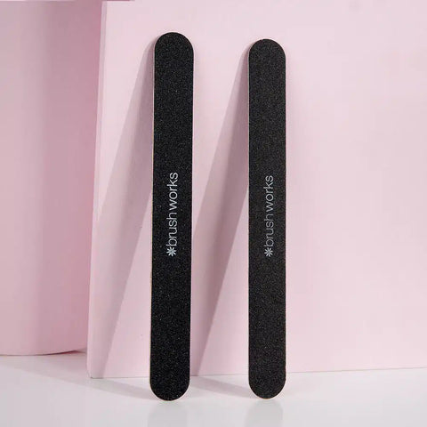 Brushworks Professional Nail Files - 2 Pack