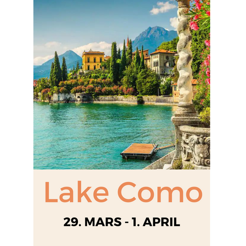 Kurstur: Lake Como 29. Mars - 1. April