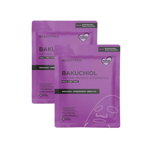 Beauty Pro Bakuchiol Ansiktsmaske Duo - KOME.NO