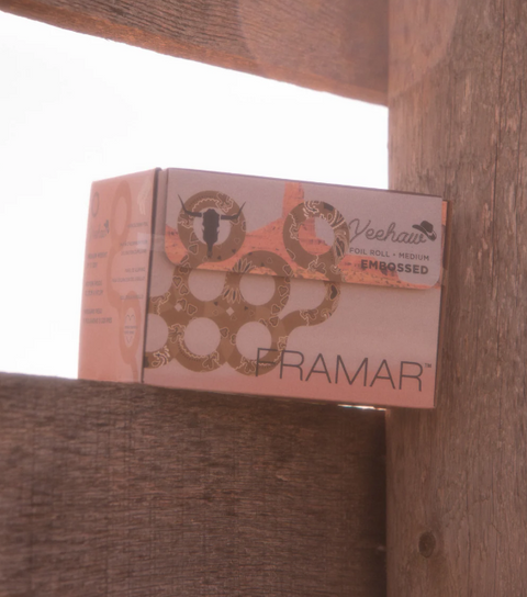 Framar - Embossed Roll Medium Yeehaw Folie (320ft)
