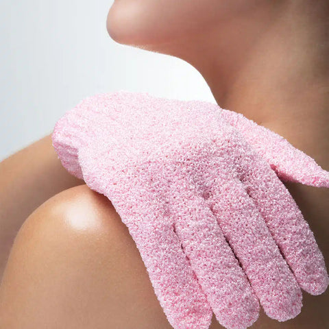 Brushworks Exfoliating Gloves