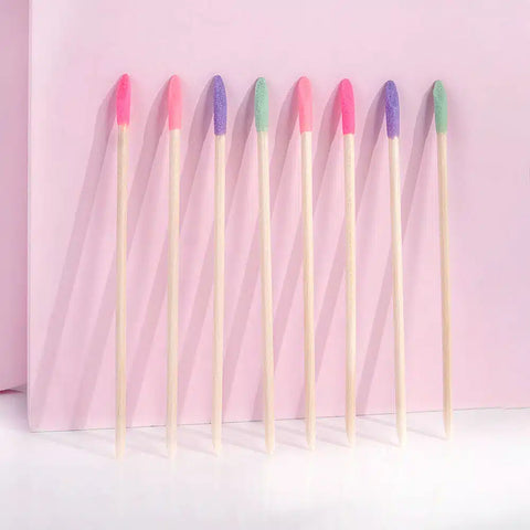Brushworks Cuticle Crystal Sticks - 8 Pack