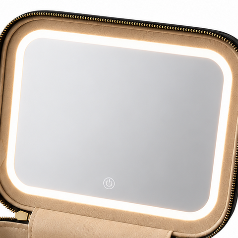 KOMÉ - Makeup Bag med LED-speil