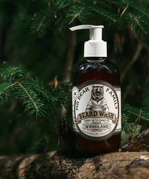 Mr Bear Family - Beard Wash skjeggsjampo (Woodland)