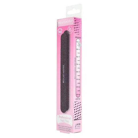 Brushworks Professional Nail Files - 2 Pack