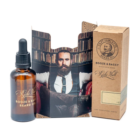 Captain Fawcett's - Ricki Hall Booze & Baccy skjeggolje