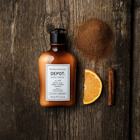 Depot No. 107 - White Clay Sebum Control Shampoo 250ml