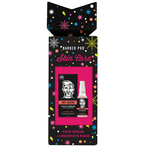 Barber Pro - Skincare Cracker: Face Serum & Under Eye Mask 2022 (Anti-Ageing)