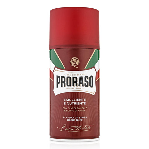 Proraso - Barberskum på boks (Sandeltre og sheasmør)