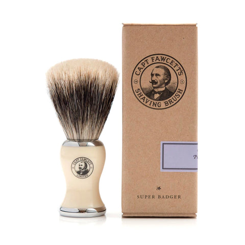 Captain Fawcett's - Super Badger Faux Shaving Brush