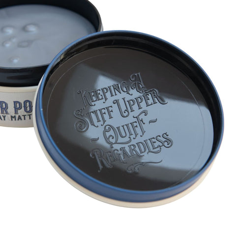 Captain Fawcetts' - Matt Clay Pomade (Blue) 100g