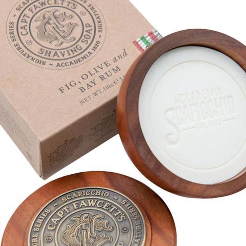 Captain Fawcett's - Scapicchio Barbersåpe Refill 110g