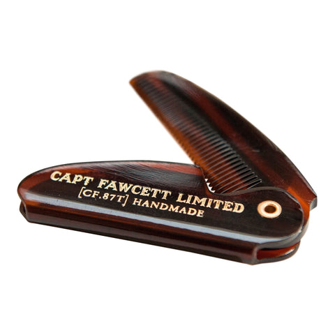 Captain Fawcett's sammenleggbar bartekam / mustasjekam