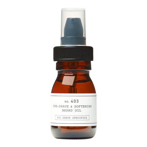 Depot No. 403 - Pre-Shave & Softening Beard Oil: Fresh Black Pepper 30ml