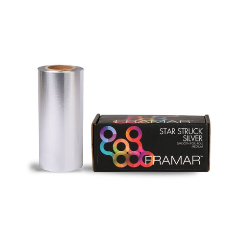 Framar - Small Roll Smooth Star Struck Silver Folie (320ft)