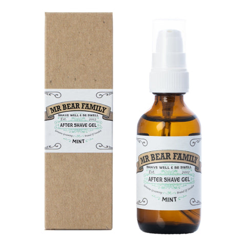 Mr Bear Family After Shave Gel Etterbarberingsgelé Mr Bear Family Mynte