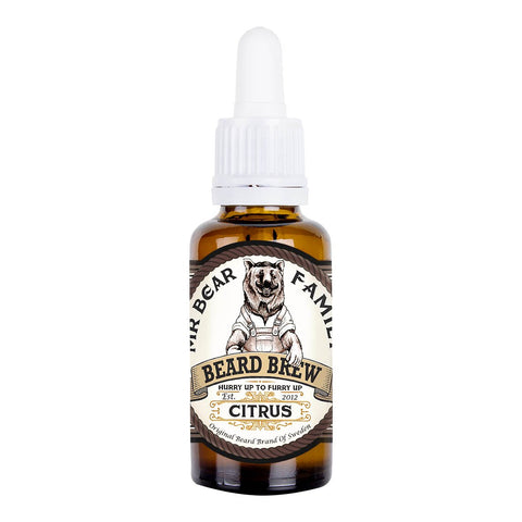 Mr Bear Family Beard Brew skjeggolje - Citrus