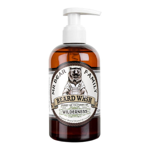 Mr Bear Family Beard Wash skjeggsjampo - Wilderness