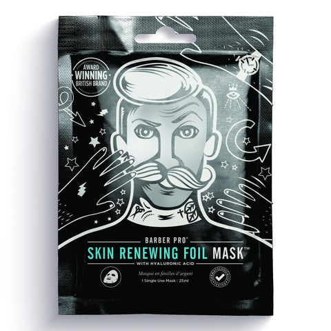 Barber Pro Skin Renewing Foil Mask ansiktsmaske Ansiktsmaske Barber Pro