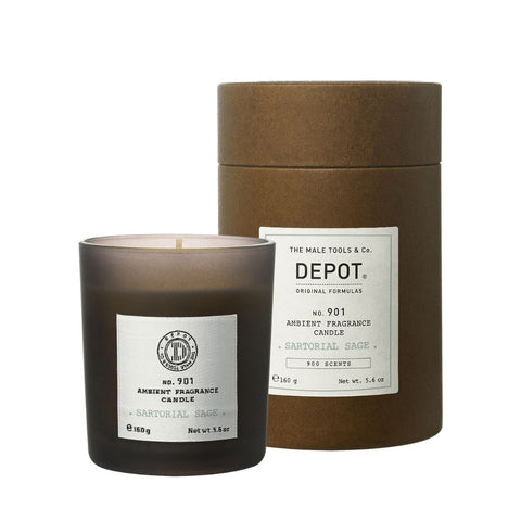 Depot No. 901 - Ambient Fragrance Candle: Sartorial Sage 160g
