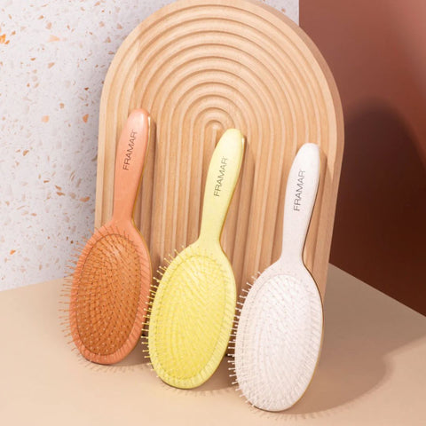 Framar - Golden Hour Detangle Brush Display
