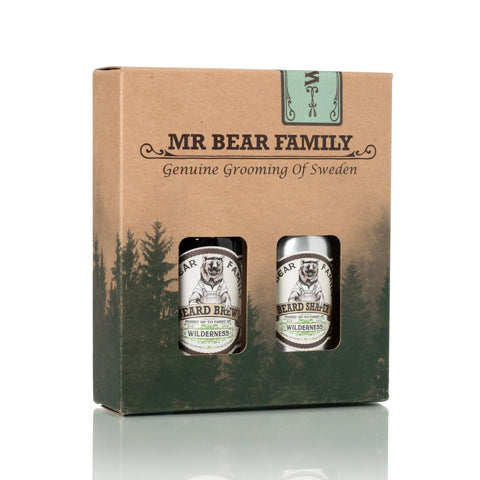 Mr Bear Family Brew & Shaper skjeggsett Gavesett - Skjegg Mr Bear Family