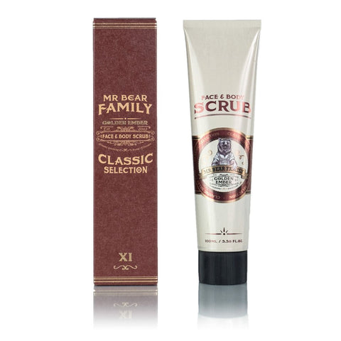 Mr Bear Family - Golden Ember Face & Body Skrubb 100ml