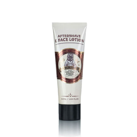 Mr Bear Family - Golden Ember Aftershave & Face Lotion 50ml