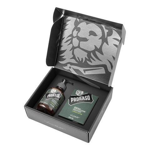 Proraso Duo Pack sjampo og skjegglotion Gavesett - Skjegg Proraso