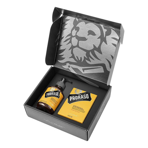 Proraso Duo Pack sjampo og skjegglotion Gavesett - Skjegg Proraso