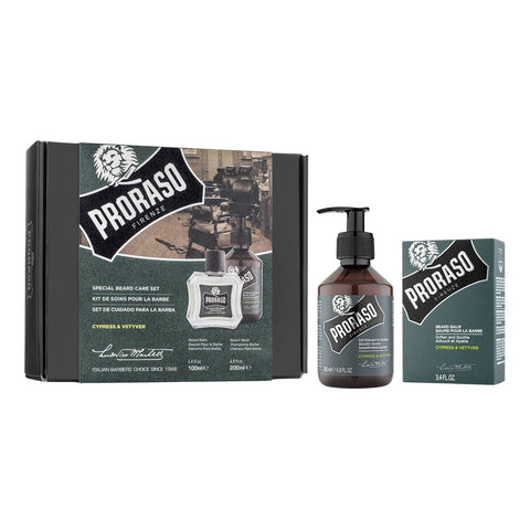 Proraso Duo Pack sjampo og skjegglotion Gavesett - Skjegg Proraso