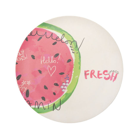Milk Shake - Watermelon Bamboo Plate Large