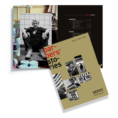 Depot - Barber Stories Bok IT/EN