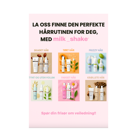 Februar/April - Rutine med produkter milk shake