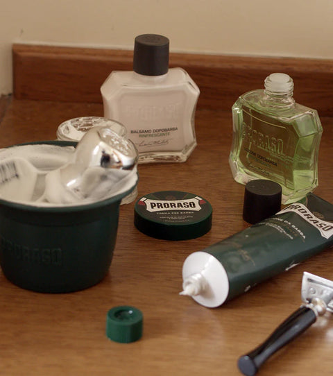 Proraso - Barberkrem i tube (Eukalyptus og mentol)