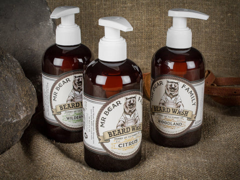 Mr Bear Family - Beard Wash skjeggsjampo (Wilderness)