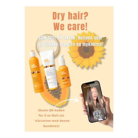 Bundle Kampanje - Dry hair? We care