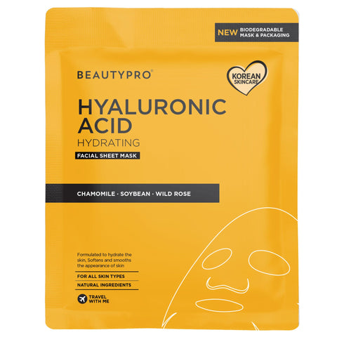 Beauty Pro - Hyaluronic Acid Hydrating Ansiktsmaske