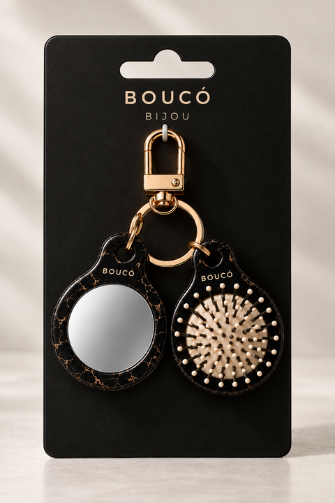 Boucó Bijou - Minibørste med speil