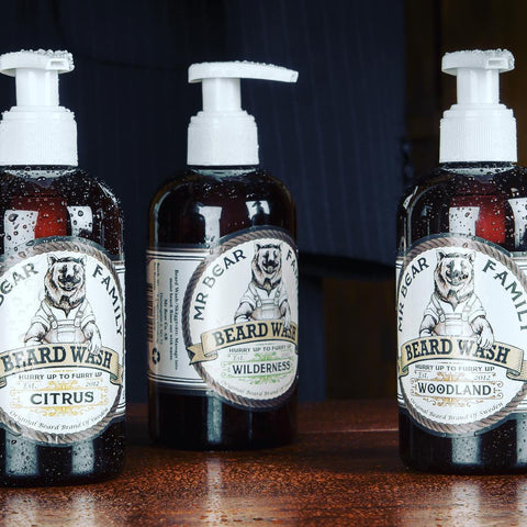 Mr Bear Family - Beard Wash skjeggsjampo (Wilderness)