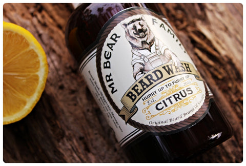 Mr Bear Family - Beard Wash skjeggsjampo (Citrus)