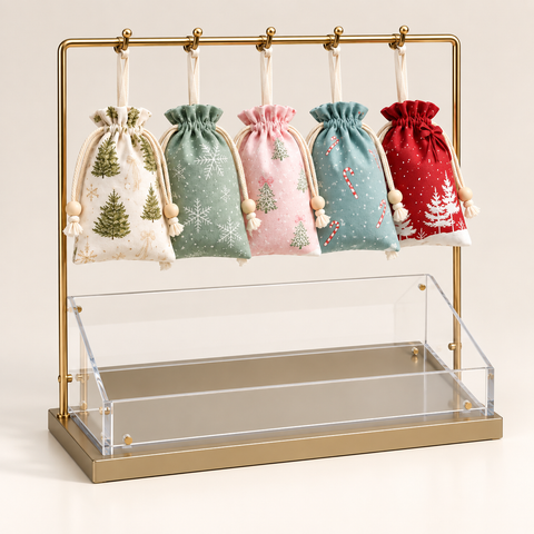 Mini Size Xmas Pouch Display jul